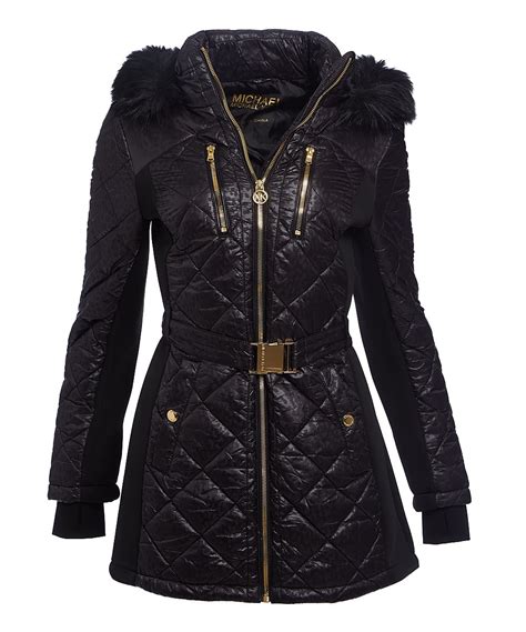 michael kors jacken|michael kors black jacket women's.